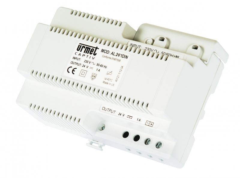 Photo Alimentation redresse, filtre 24 Vcc - 1 A | Ref : AL24/1DIN    