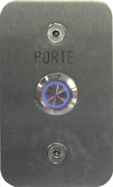Photo Bouton Poussoir Lumineux Nonf60X100 Grav Po | Ref : BAE/OF       