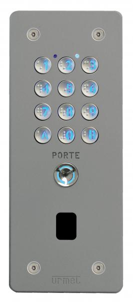Photo Clavier codé inox percé PTT/VIGIK | Ref : CE20I54