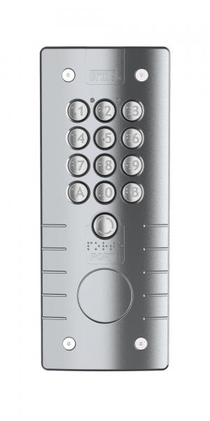 Photo Clavier 22 Codes Zamac Gris | Ref : CE20ZG54