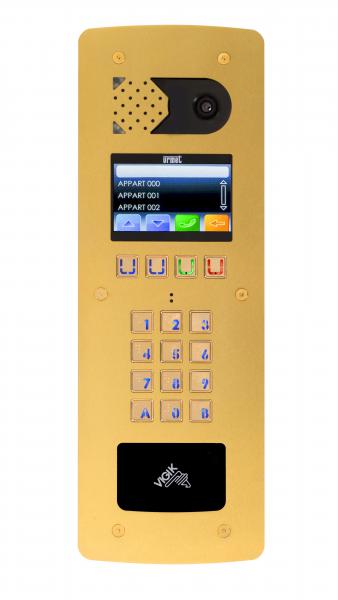 Photo Def Pvd Tft 4''Lecteur Plat Dore | Ref : D83/IGLP/PVDD