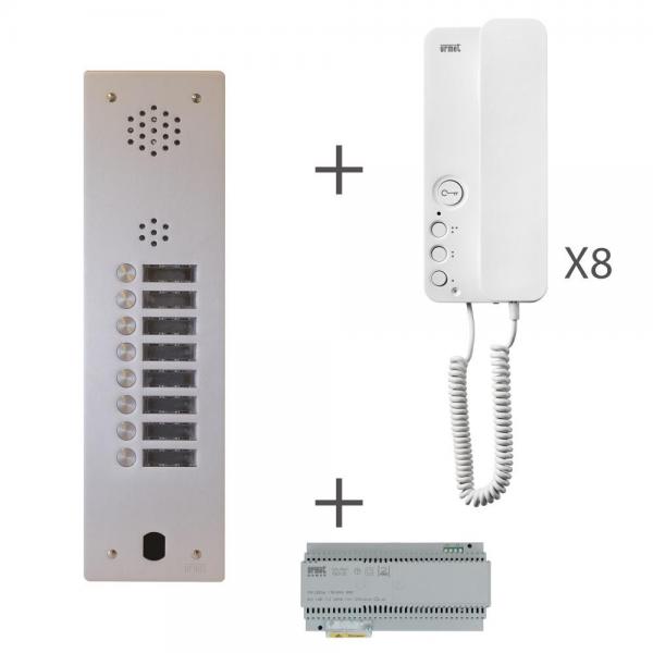 Photo Kit Audio 1R 8Bouton Poussoir 2 Voice Progr | Ref : KA83/108