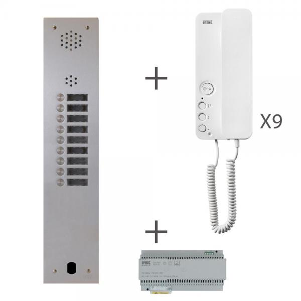 Photo Kit Audio 1R 9Bouton Poussoir 2 Voice Programm | Ref : KA83/109