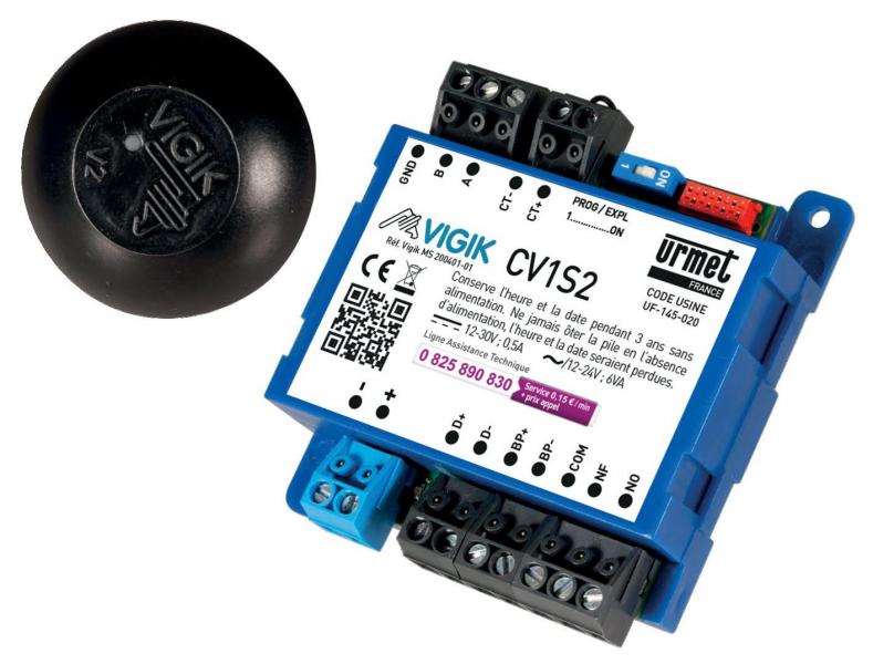 Photo Kit Centrale Cv1S2 + T25Vk2 | Ref : KCV1S2
