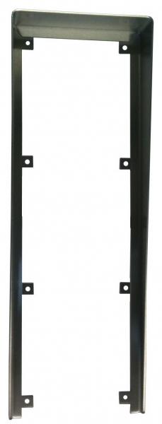 Photo Visiere anti-pluie inox encastre 450x150mm | Ref : VI/37