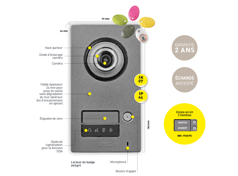 Vignette 2 produit Kit video note 2 | Ref : 1723/71