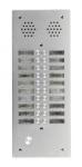 URMET Plaque a.v alu 6mm 2r 20bp 7772/20      