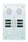 URMET Plaque a.v alu 6mm 2r 06bp 7772/6       