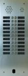 URMET Plaque audio alu 2r 22bouton poussoir 2voic A83/222M