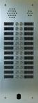 URMET Plaque audio alu 2r 24bouton poussoir 2voic A83/224M