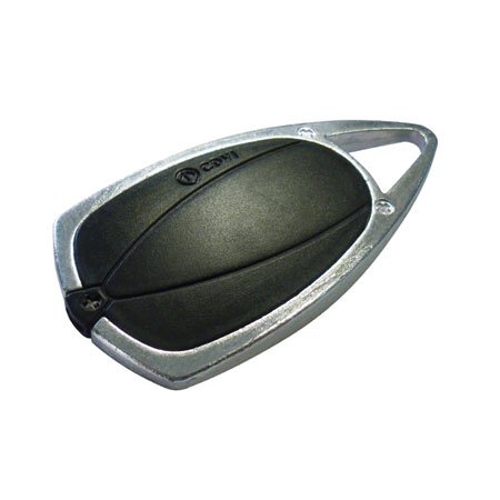 Photo Badge RFID porte-cl noir Prox 125 KHz | Ref : METAL1