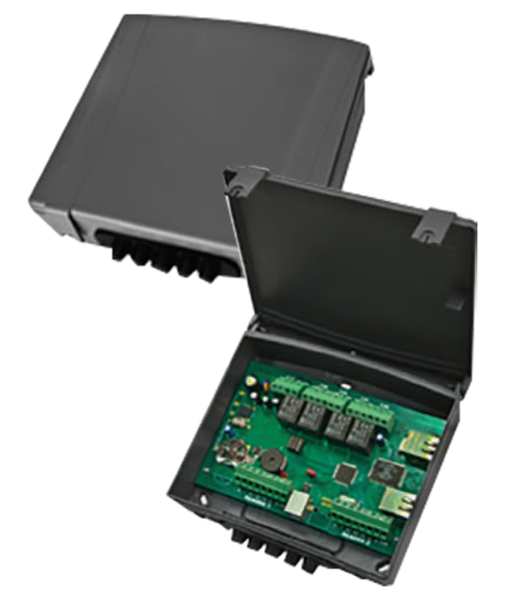 Photo Contrleur ip pour 2 lecteurs ou portes botier abs 12v web server intgr | Ref : ADIP