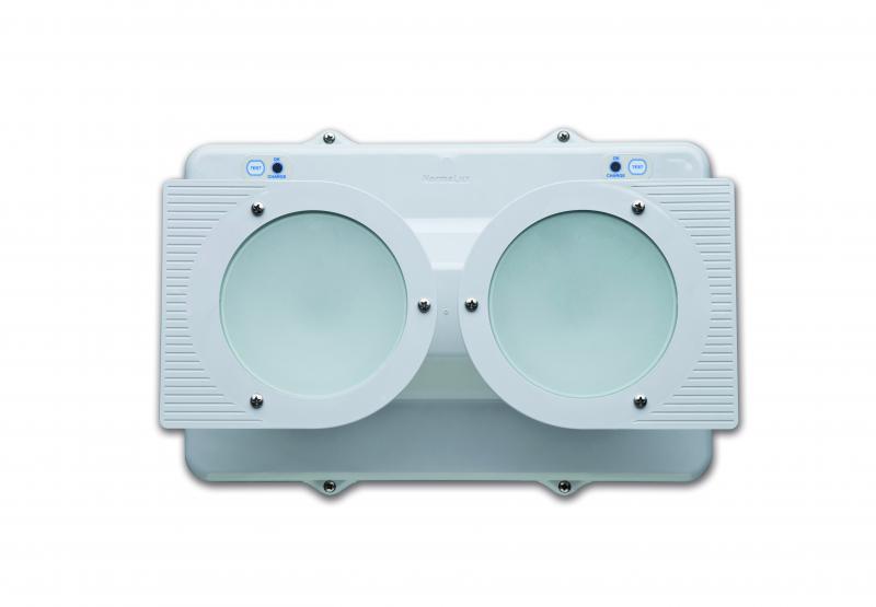 Photo BLOC PHARE DUO 2500LMS LED IP65 CONSO 4W | Ref : LSKN-DO-2400L