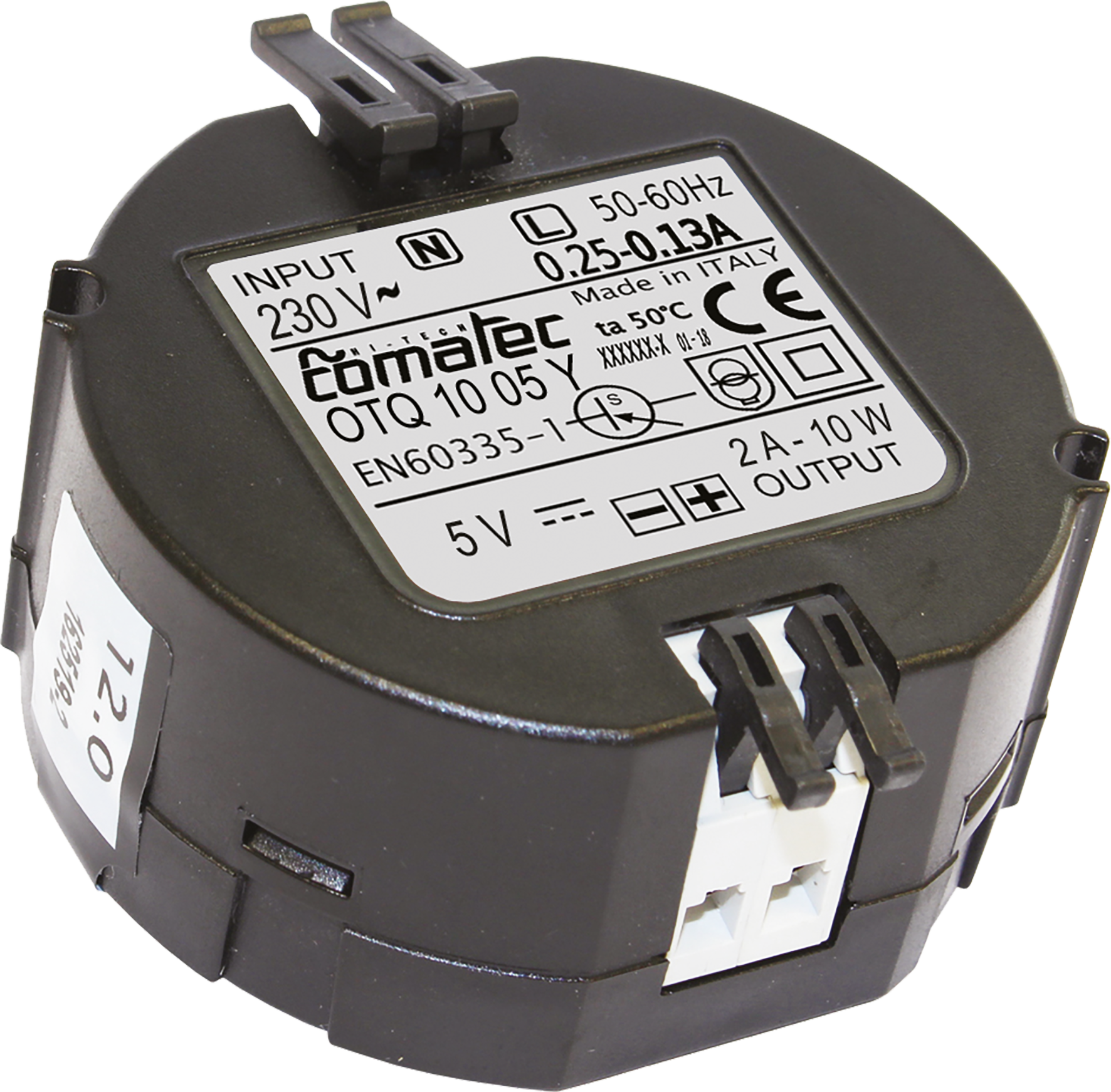 Photo ALIM 12 VDC - 0.75 A - 18 W D55-LEVIER IP20 | Ref : LSD312015L