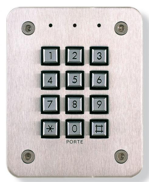 Cdvi - Clavier codé Digicode® inox encastré -lumineux 3 relais l