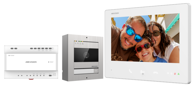 Photo KIT INTERPHONIE 2 FILS 2MP PLUG AND PLAY | Ref : DS-KIS704EY