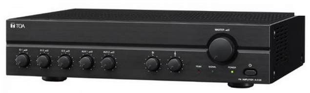 Photo AMPLI 120W 5E 3MICRO+2AUX | Ref : A-2120       