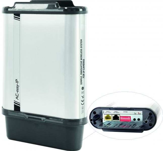 Photo Systme de transmission sans fil facile pour camra ip poe | Ref : AC-EASY-IP