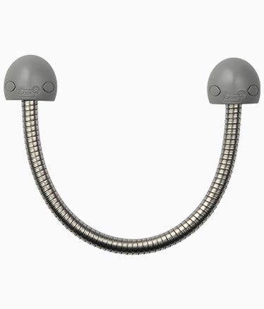 Photo Flexible de porte en inox - 30cm - Peinture RAL gris | Ref : FLEX30