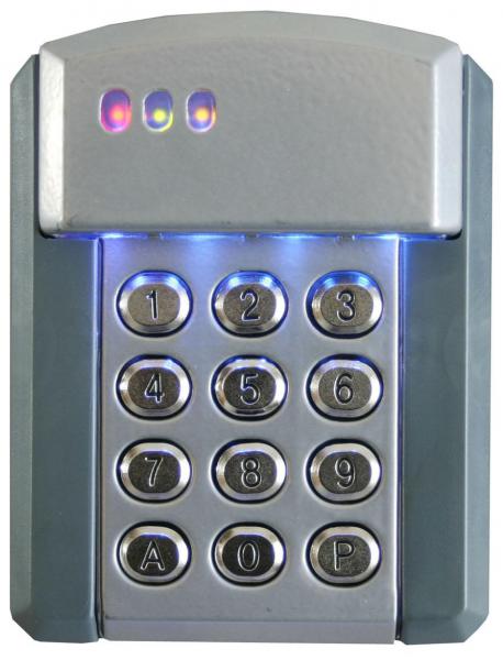 Photo Clavier antivandale wiegand et data cloc | Ref : SUN-S-WDT