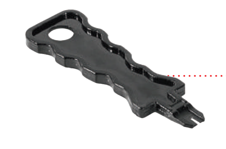 Photo OUTIL 110 PLASTIQUE NOIR | Ref : 810250