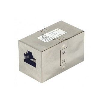 Photo COUPLEUR RJ45 FEM/FEM CAT5E BLINDE | Ref : 902830