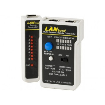 Photo TESTEUR DE CABLE RESEAU | Ref : 045099