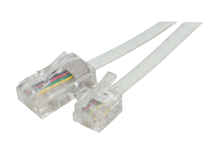 Photo CORDON RJ11/RJ45 3M BLANC | Ref : 911743