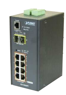 Photo PLANET IGS-10020PT SWITCH INDUS. L2 8 GI | Ref : 314890