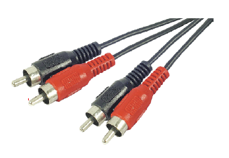 Photo CORDON AUDIO RCAX2 R/N - M/M -10M | Ref : LSE1410