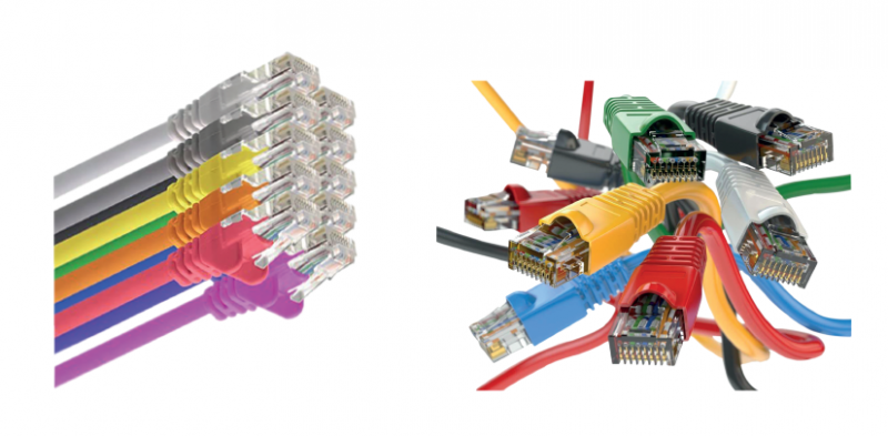 Photo CORDON RJ45 CAT6 10M NOIR F/UTP PVC | Ref : SYE1610N