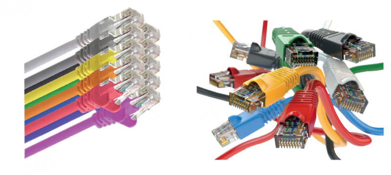 Photo CORDON RJ45 CAT6A 5M NOIR S/FTP  LSOH SN | Ref : SYE4605N