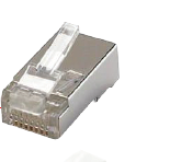 Photo PLUG RJ45 N/BL CAT6 | Ref : SYD0823