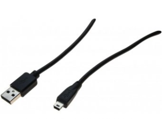 Photo CORDON USB 2.0 TYPE A / MINI B - 3,0 M | Ref : 532417