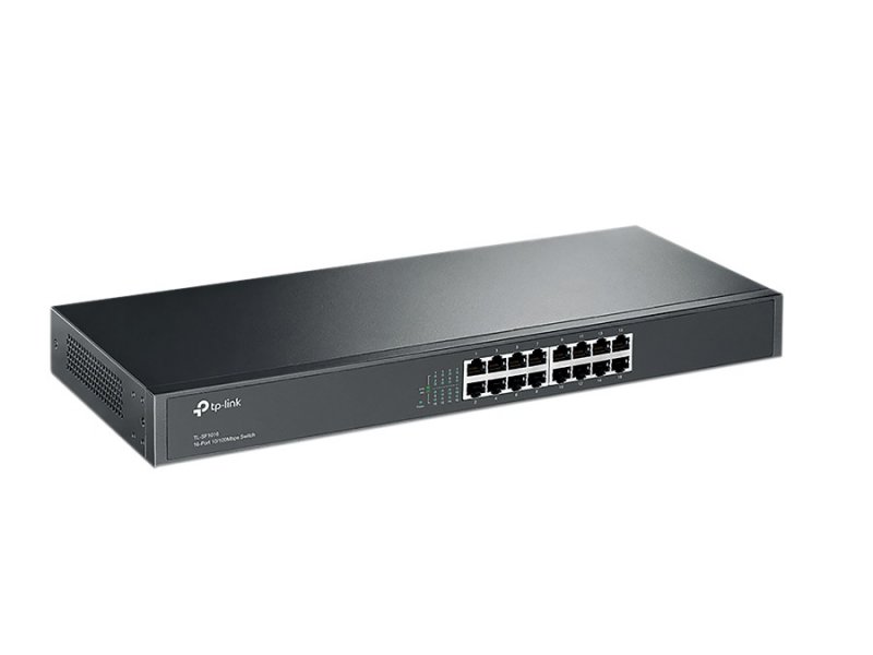 Photo SWITCH 16 PORTS 19'' 1U 10/100 MBPS MÉTA | Ref : SYC16100