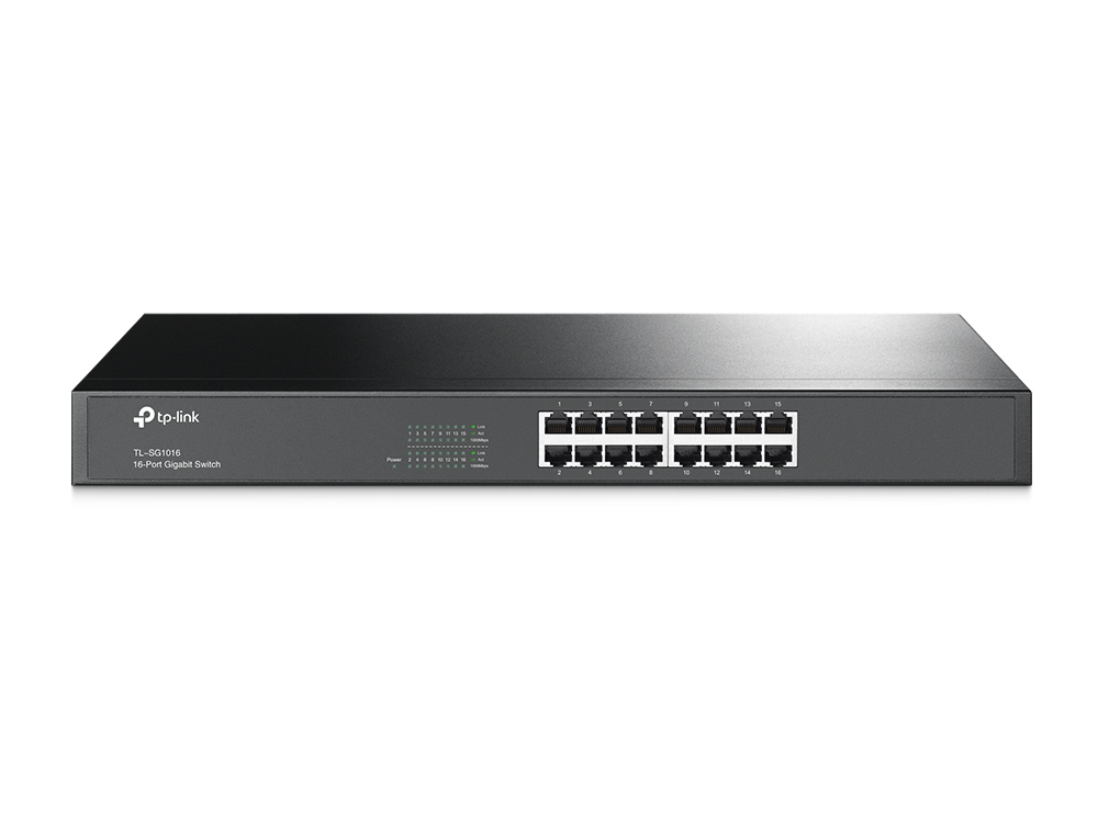 Photo SWITCH 16 PORTS 19'' 1U GIGABIT MÉTAL | Ref : SYC16G200