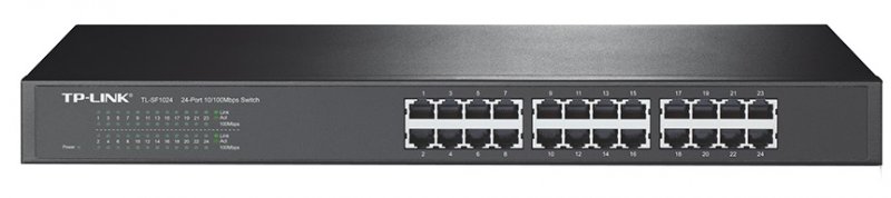 Photo TL-SF1024 SWITCH 24 PORTS 19?? 1U 10/100 MBPS M�TAL | Ref : SYC24100