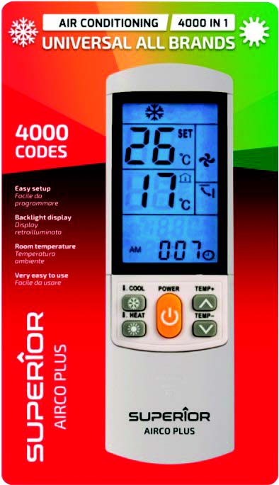 Vignette 2 produit TELECOMMANDE UNIVERSELLE POUR CLIM | Ref : AIRCO