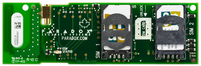 Vignette 2 produit CARTE GSM POUR MG6250 | Ref : GPRS14