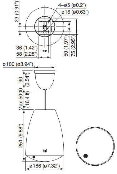 Vignette 2 produit HP SUSP 100V 30W | Ref : PE-304