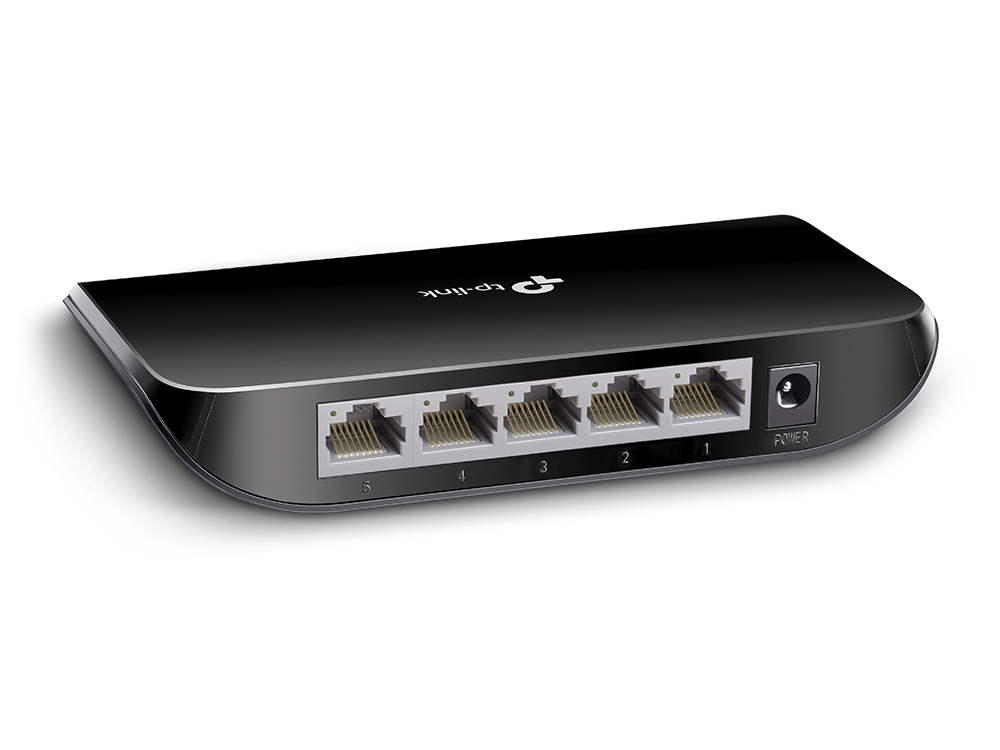 Vignette 2 produit SWITCH 5 PORTS GIGABIT ABS | Ref : SYC5G200