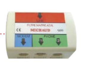 L2S SYSTORM Filtre maitre adsl Q285