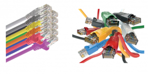 L2S SYSTORM Cordon rj45 cat6 1m bleu f/utp pvc SYE1601B
