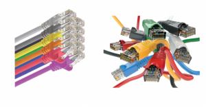 L2S SYSTORM Cordon rj45 cat6 2m vert f/utp pvc SYE1602V