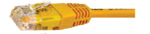 L2S SYSTORM Cordon rj45 cat6a 1m jaune s/ftp  lsoh s SYE4601J