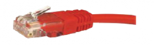 L2S SYSTORM Cordon rj45 cat6a 1m rouge s/ftp  lsoh s SYE4601R