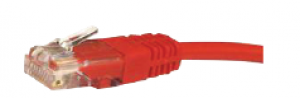 L2S SYSTORM Cordon rj45 cat6a 5m rouge s/ftp  lsoh s SYE4605R