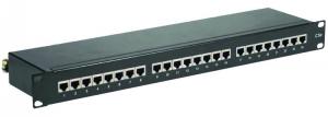 L2S SYSTORM Panneau 19  1u 24 ports info equipe cat6 SYDA37124