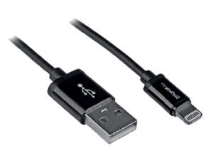 L2S SYSTORM Cordon chargeur lighting apple vers usb 0.5m SYE4000