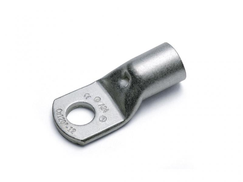 Photo Cosse tubulaire cuivre 50 mm - Diametre  12 mm | Ref : A10M12